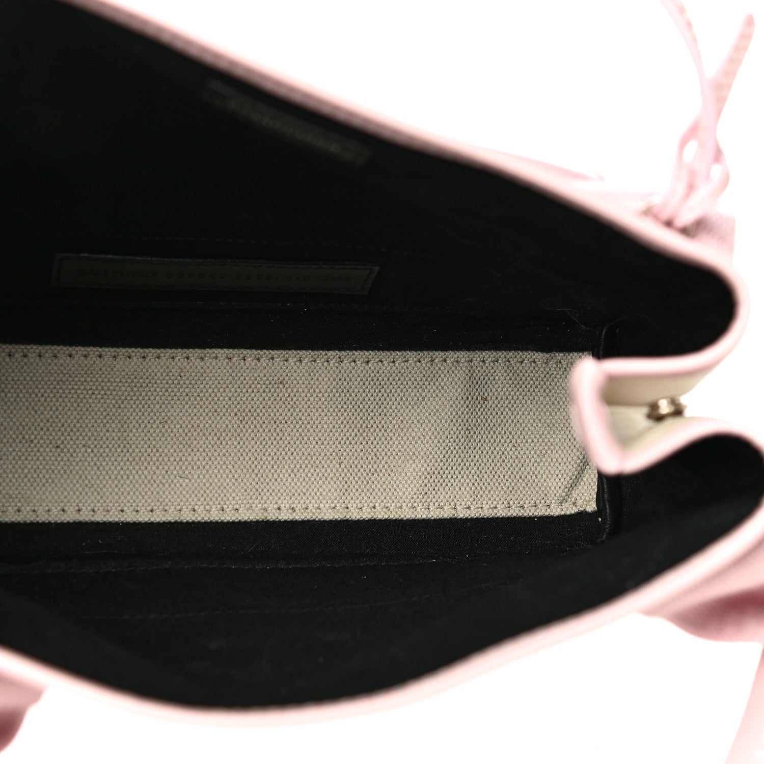 Balenciaga Cotton Canvas Satin Calfskin Navy Cabas XS Natural Pink 6 of 16