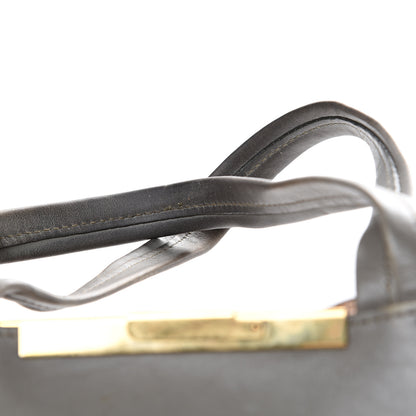 Celine Calfskin Clasp Vertical Cabas Grey 15 of 15