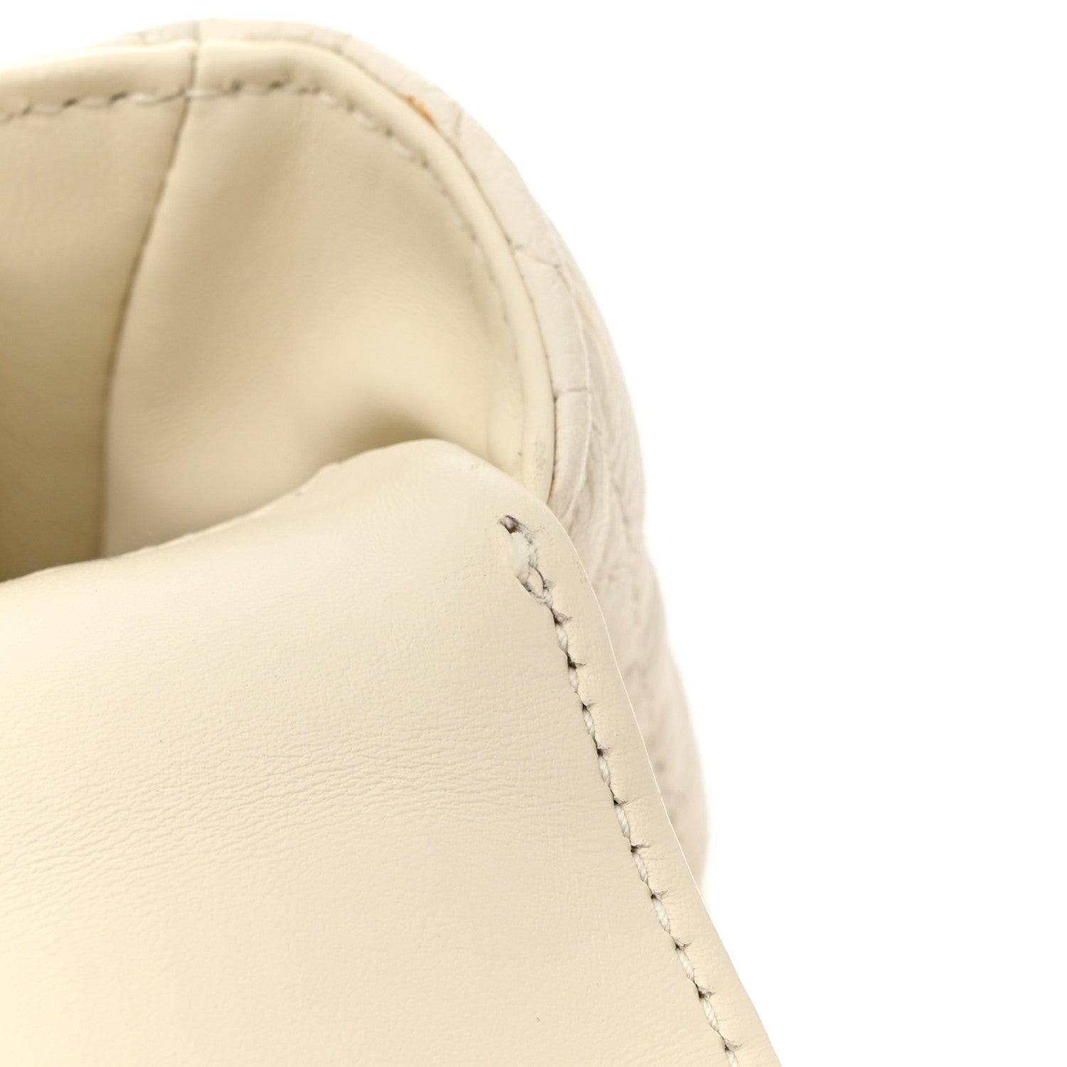Christian Dior Supple Calfskin Cannage Medium Caro Bag Ivory 14 of 15
