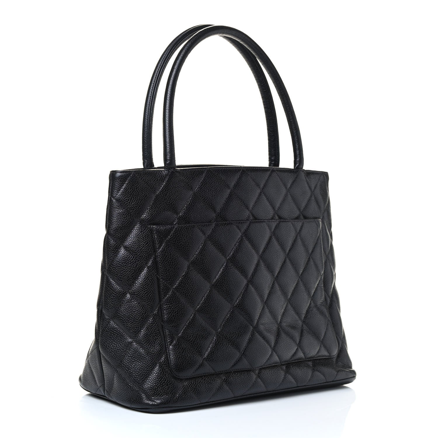 Chanel Caviar Quilted Medallion Tote Black 2 of 4
