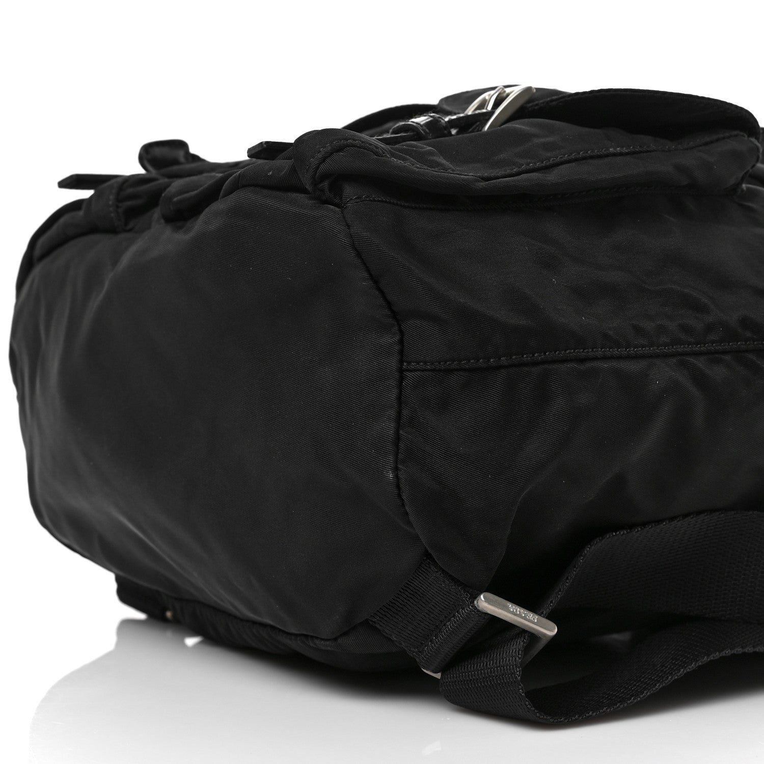Prada Nylon Vela Medium Backpack Black 8 of 8