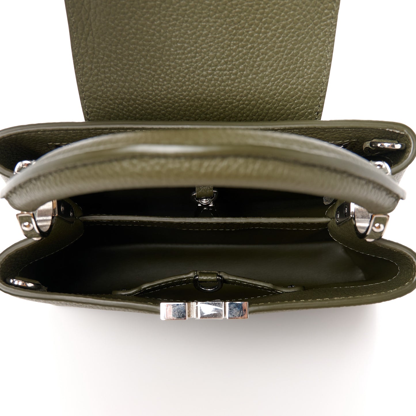 Taurillon Capucines BB Khaki