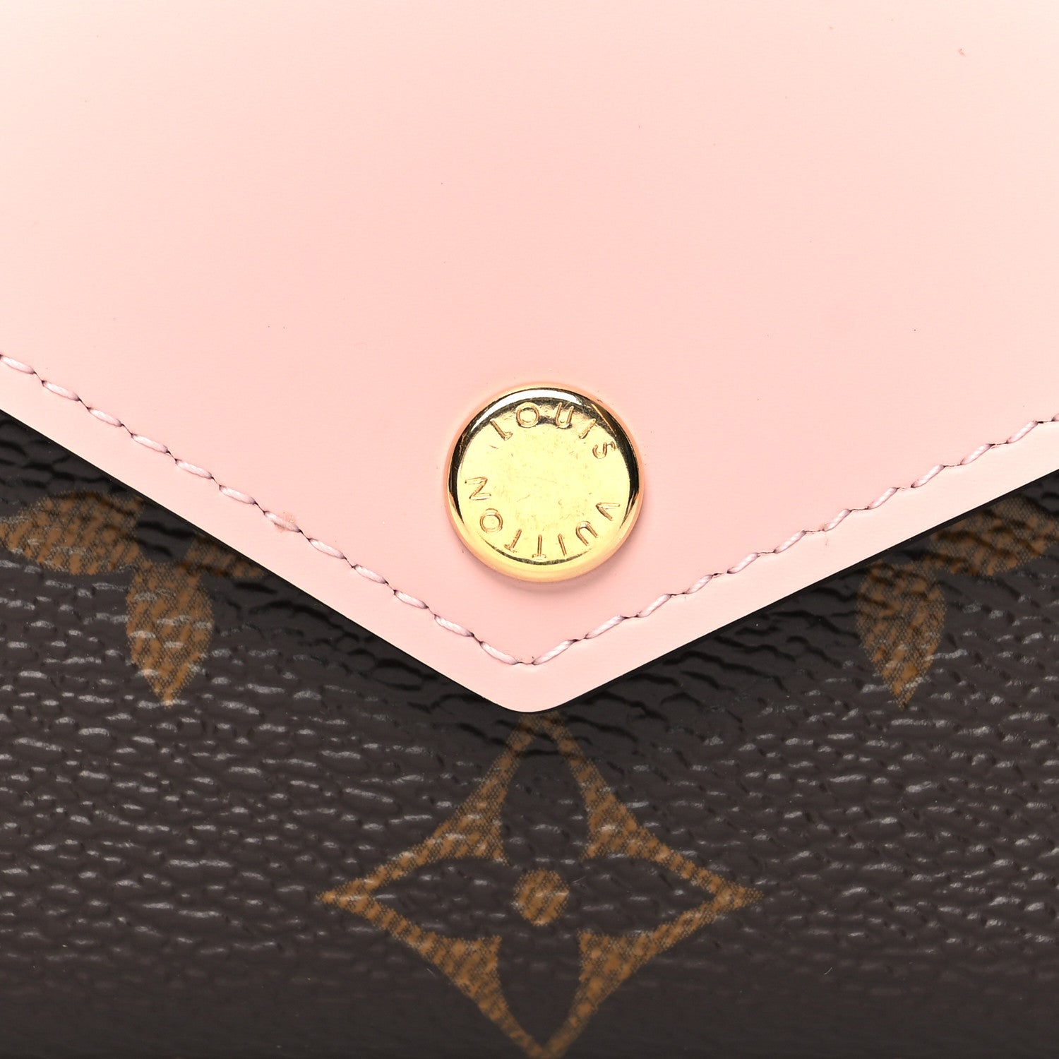 Louis Vuitton Monogram Zoe Wallet Rose Ballerine 8 of 8
