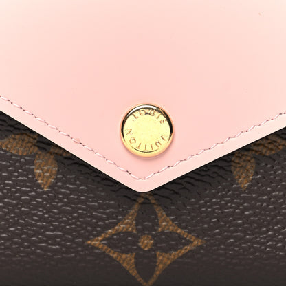 Louis Vuitton Monogram Zoe Wallet Rose Ballerine 8 of 8