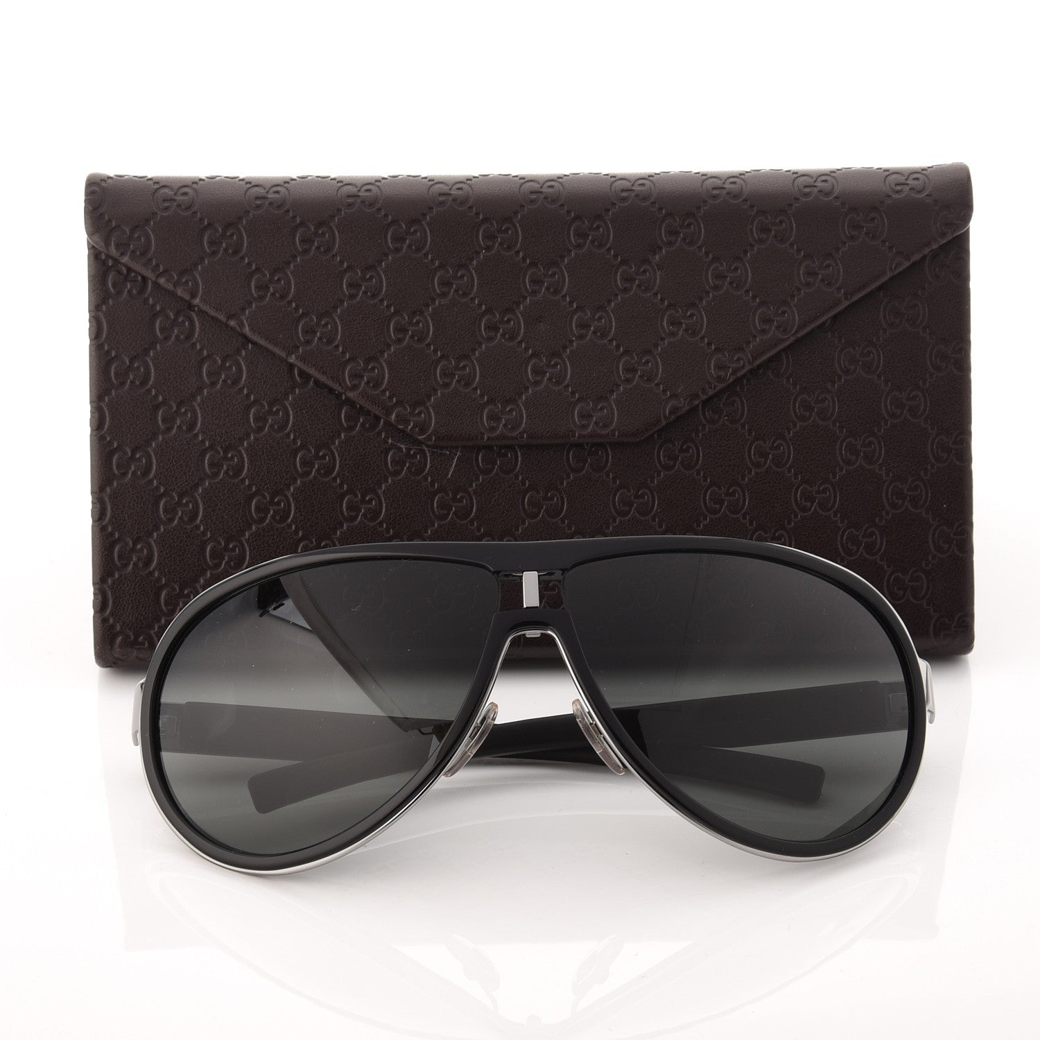 Gucci Aviator Sunglasses GG1566/S Black 7 of 7
