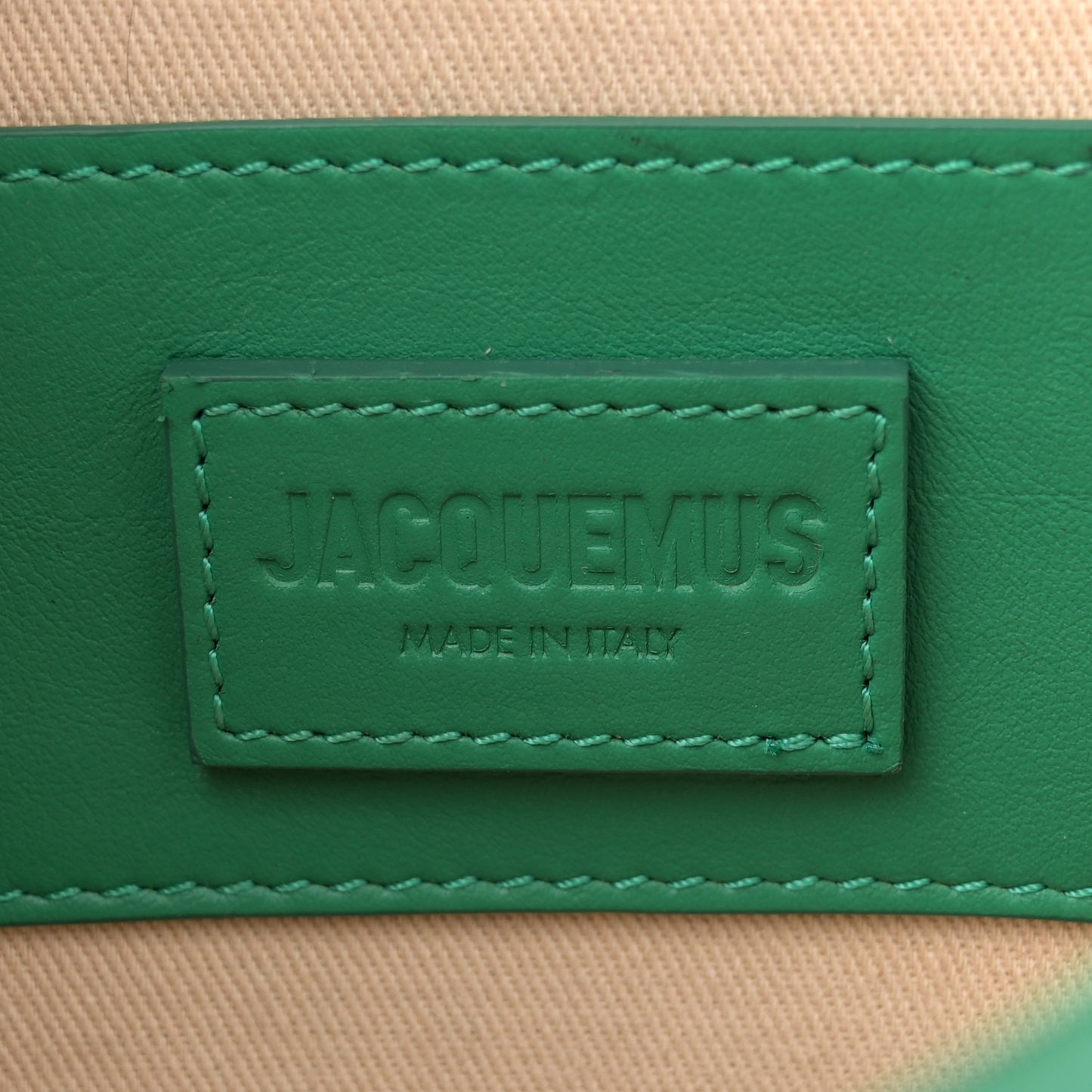 Smooth Calfskin Le Baneto Green
