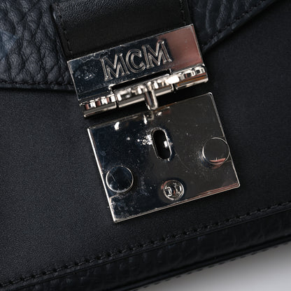 MCM Visetos Small Millie Crossbody Belt Bag Black 11 of 11