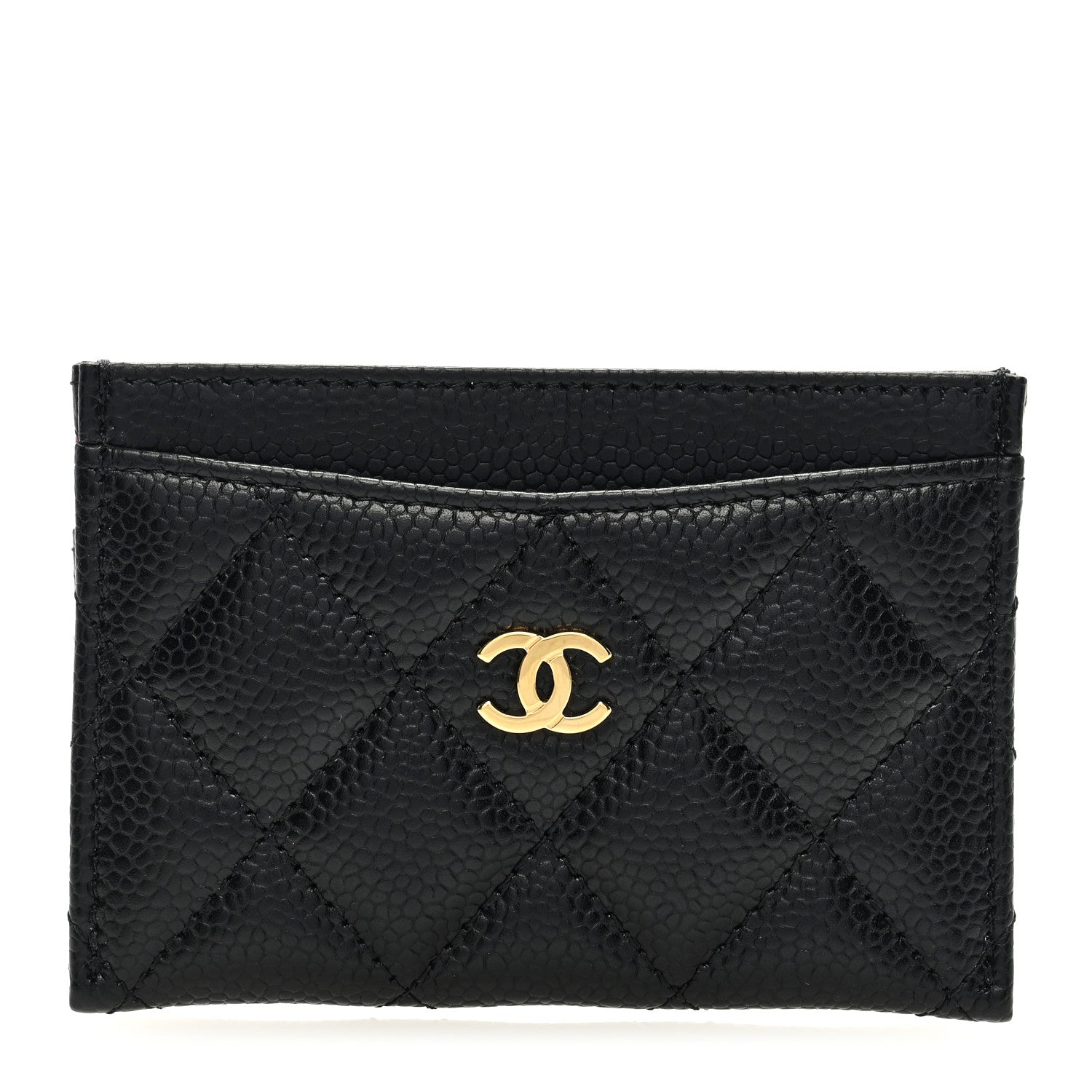Chanel Caviar Quilted Card Holder Black 1 of 7