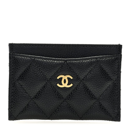 Chanel Caviar Quilted Card Holder Black 1 of 7