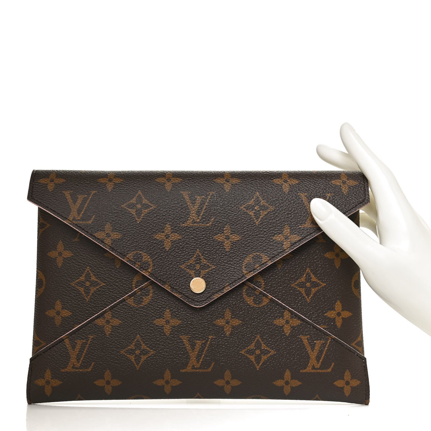 Louis Vuitton Monogram Large Kirigami Pochette Insert Rose Ballerine 2 of 8