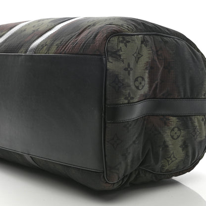 Louis Vuitton Nylon Monogram Camouflage Keepall Bandouliere 50 Kaki 8 of 8