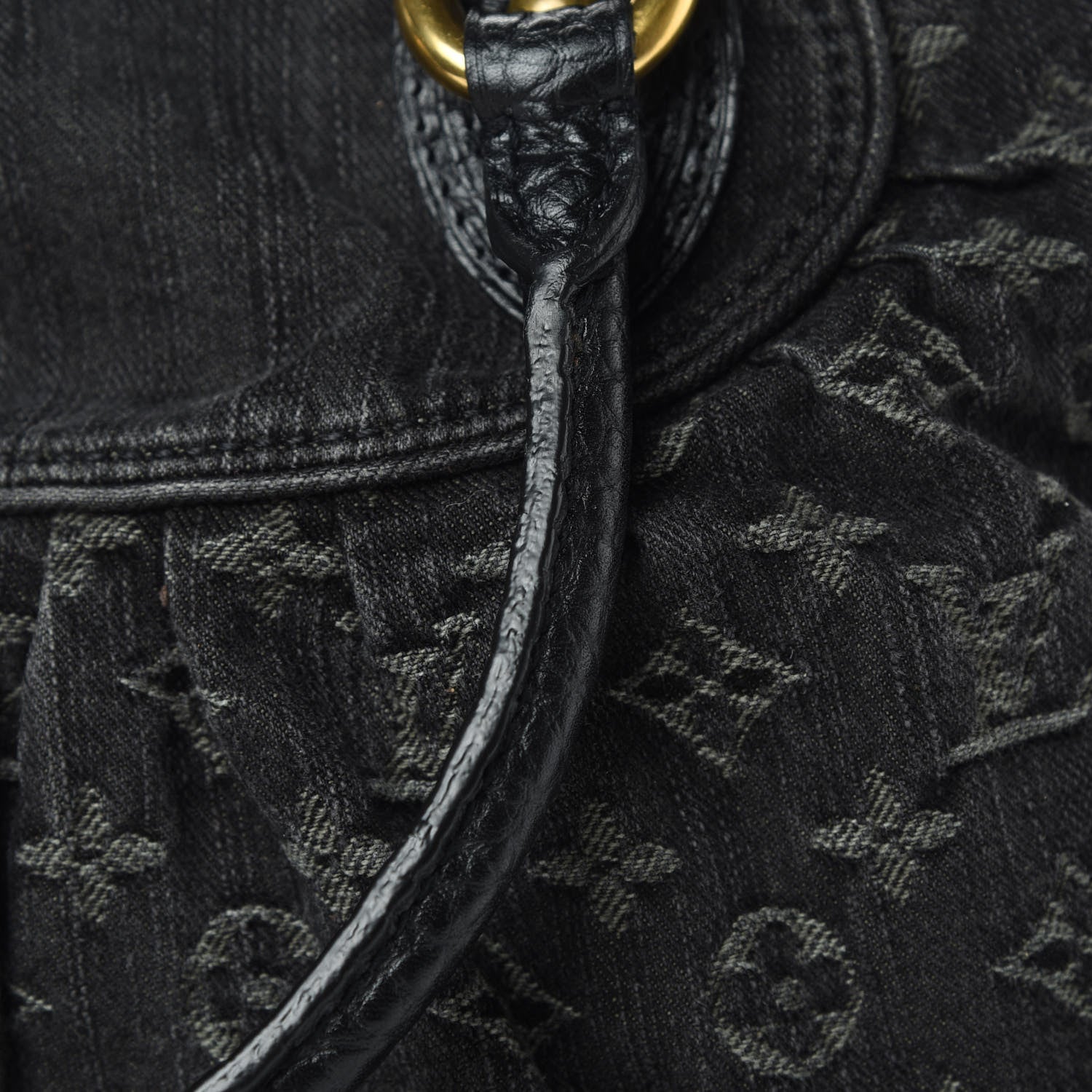 Louis Vuitton Denim Neo Cabby GM Black 11 of 12