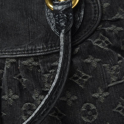 Louis Vuitton Denim Neo Cabby GM Black 11 of 12