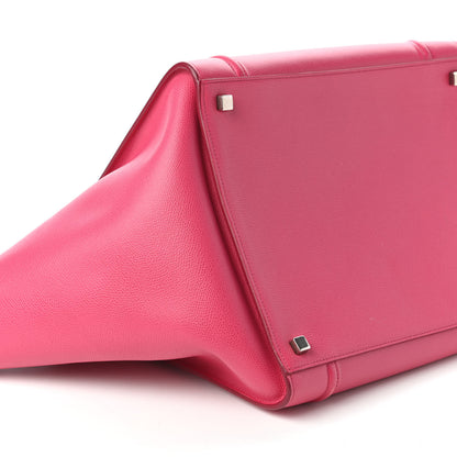 Celine Grained Calfskin Medium Phantom Luggage Fuchsia 6 of 10