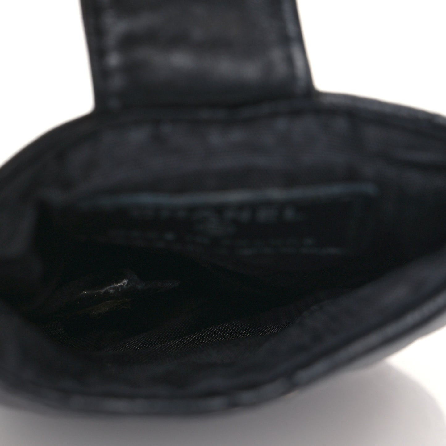 Lambskin Quilted Phone Case Black
