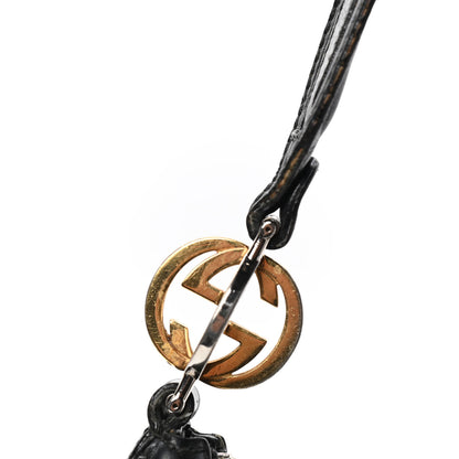 Gucci Guccissima Medium GG Twins Hobo Black 6 of 6