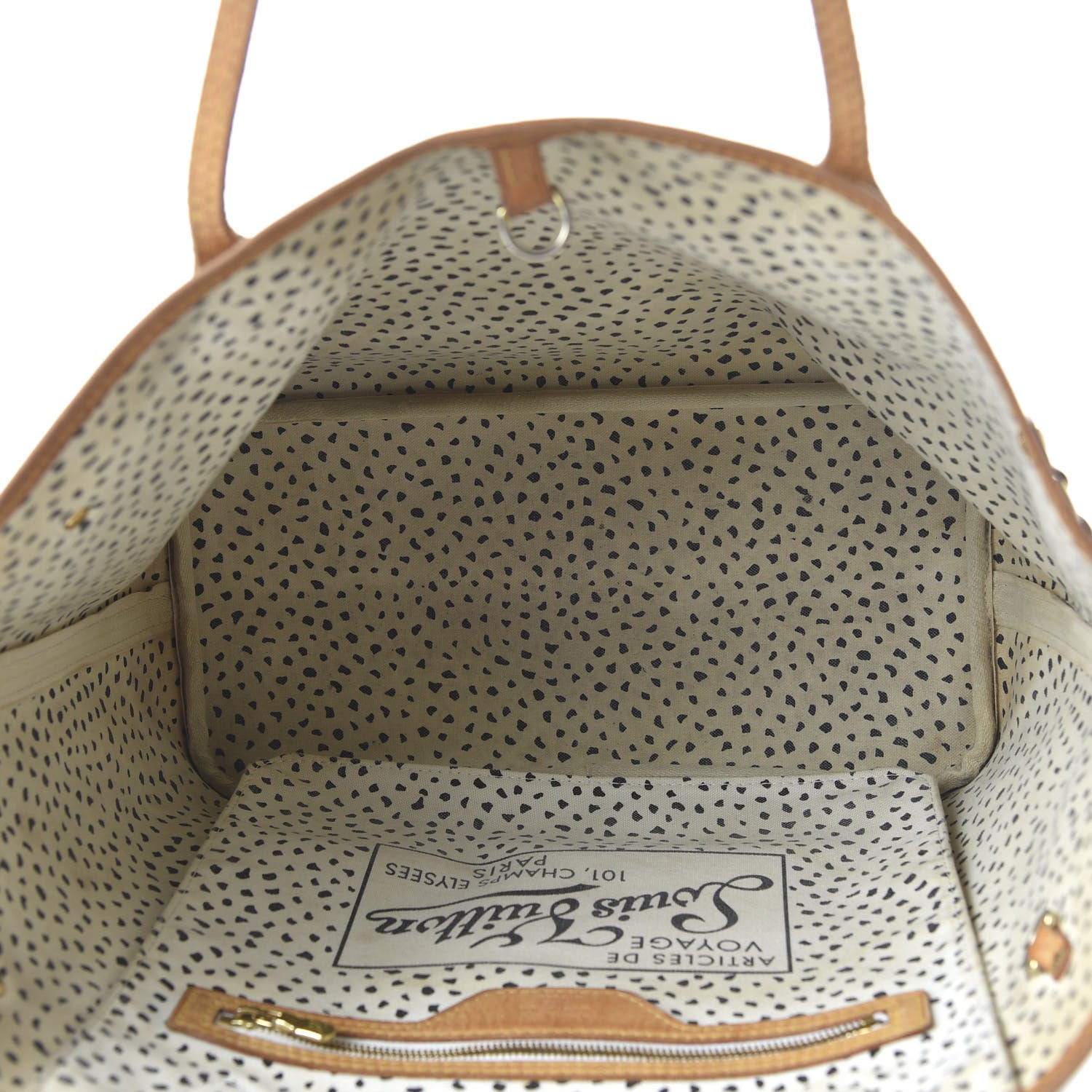 Louis Vuitton Monogram Kusama Waves Neverfull MM White 9 of 21