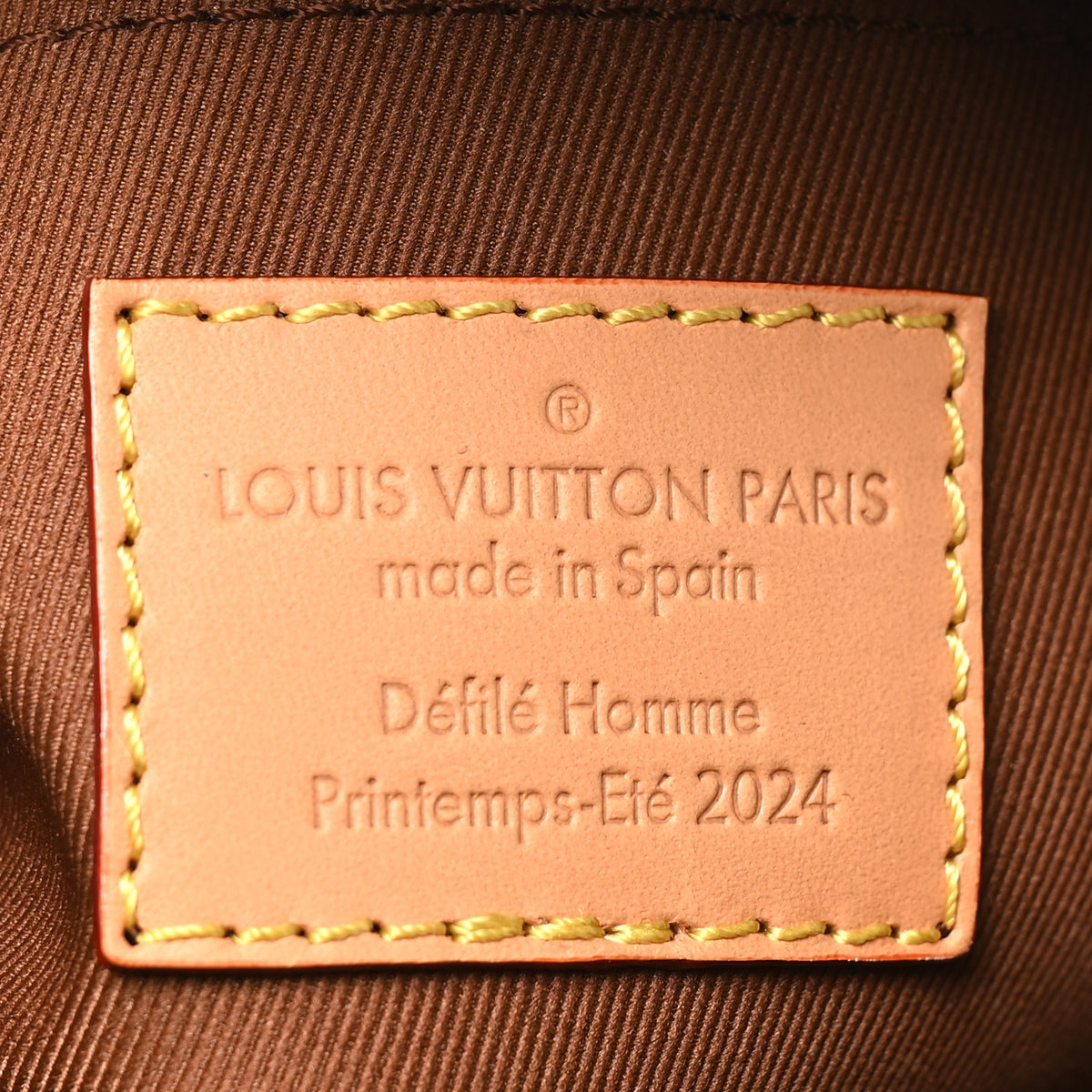 Louis Vuitton Damier Pop Chess Messenger Jaune Mat 6 of 9