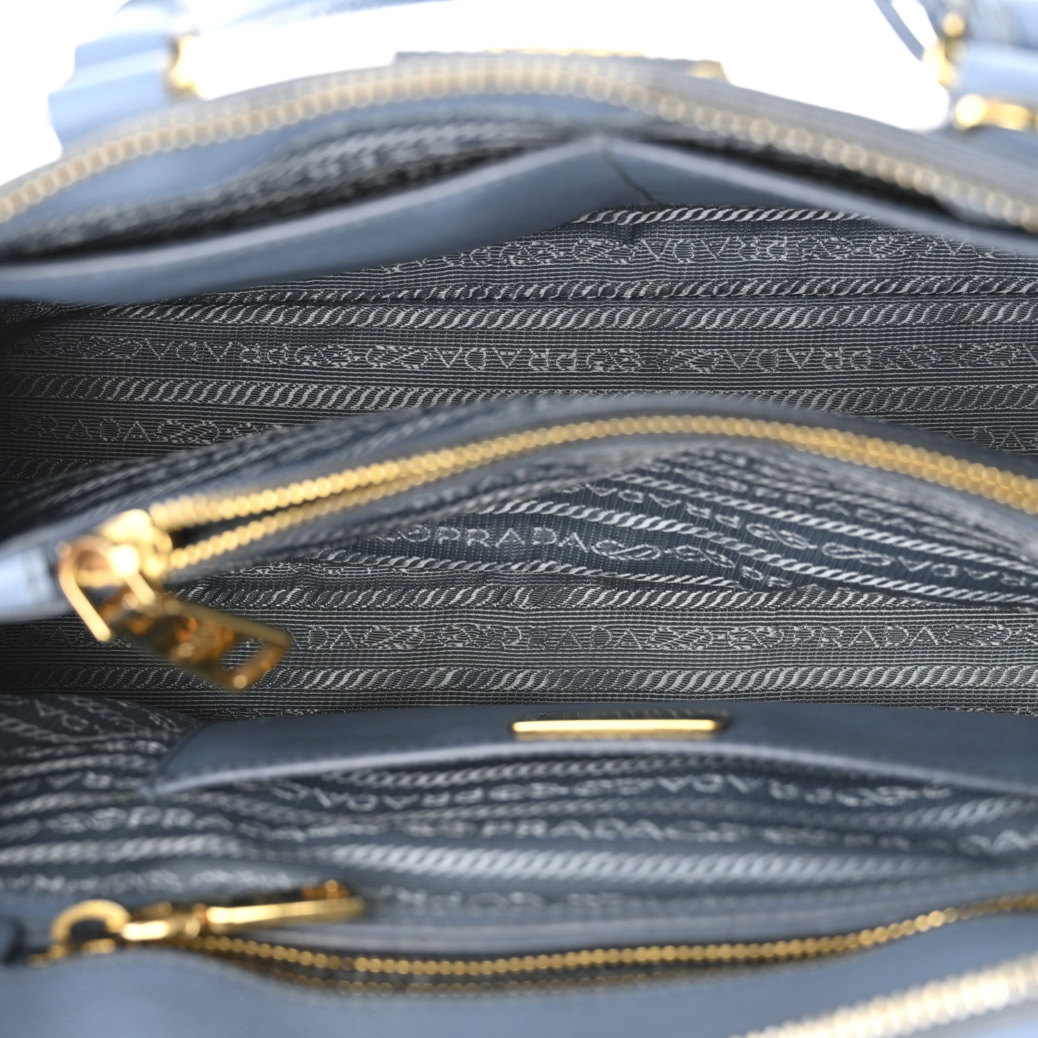 Prada Saffiano Lux Medium Promenade Tote Astrale 5 of 10