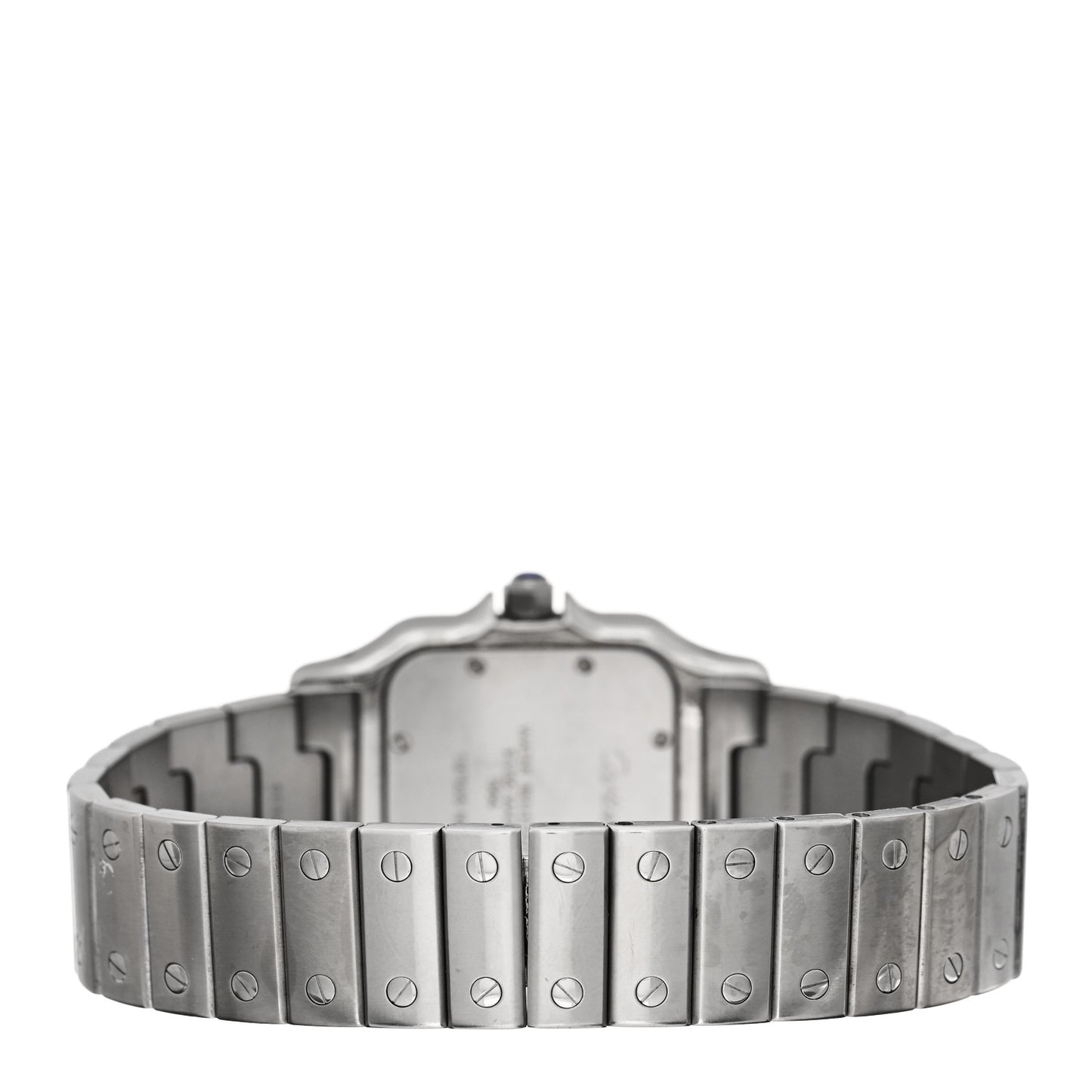 Stainless Steel 29mm Santos De Cartier Galbee Quartz Watch