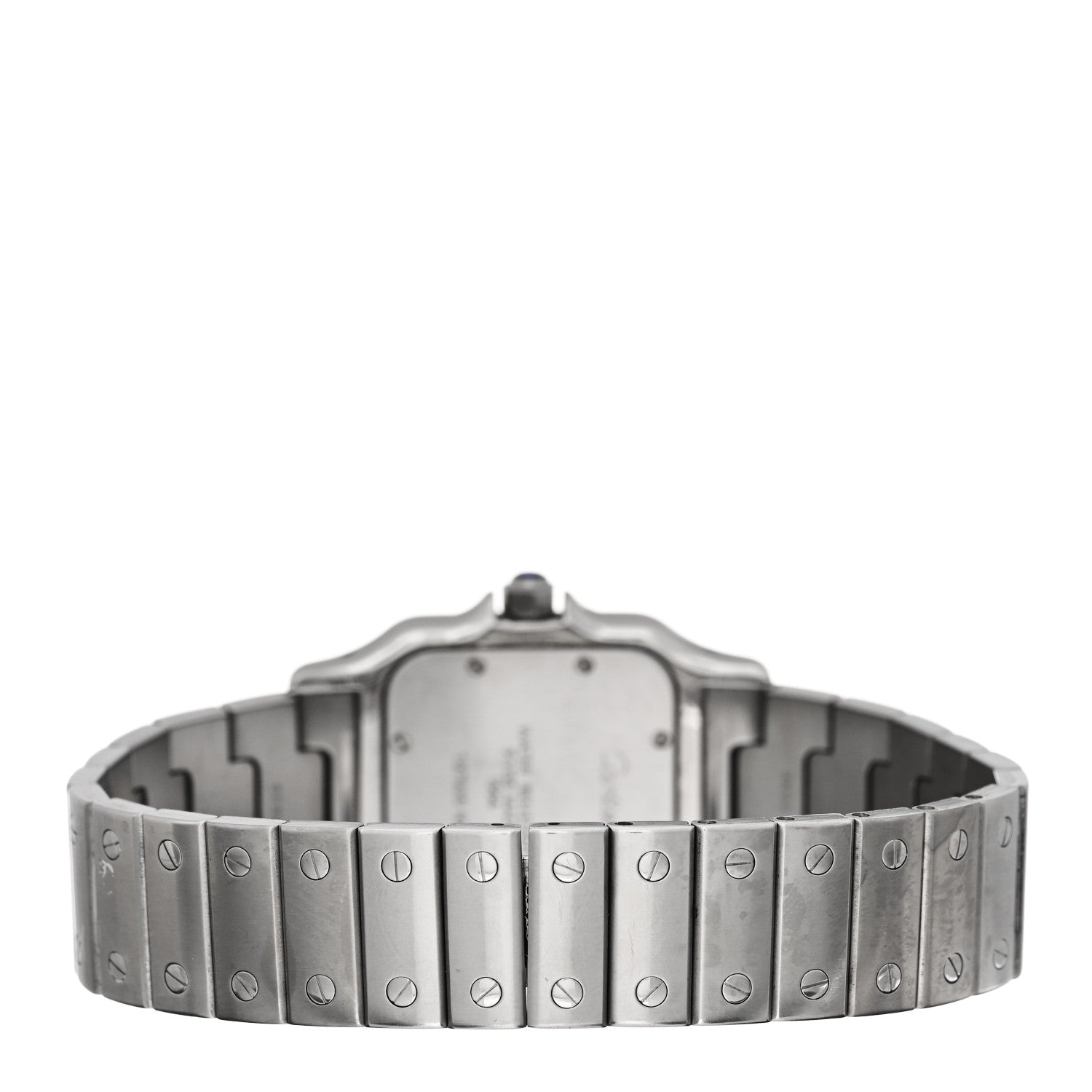 Cartier Stainless Steel 29mm Santos De Cartier Galbee Quartz Watch 3 of 5