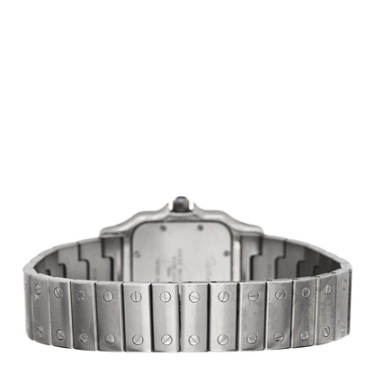 Cartier Stainless Steel 29mm Santos De Cartier Galbee Quartz Watch 3 of 5