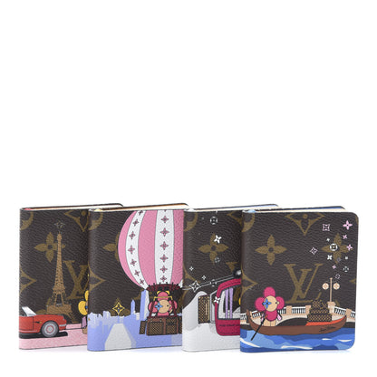 Louis Vuitton Monogram 2019 Christmas Animation Set of 4 Mini Jules Notebooks 1 of 6