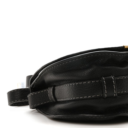 Chloe Calfskin Mini Marcie Round Crossbody Bag Black 10 of 11