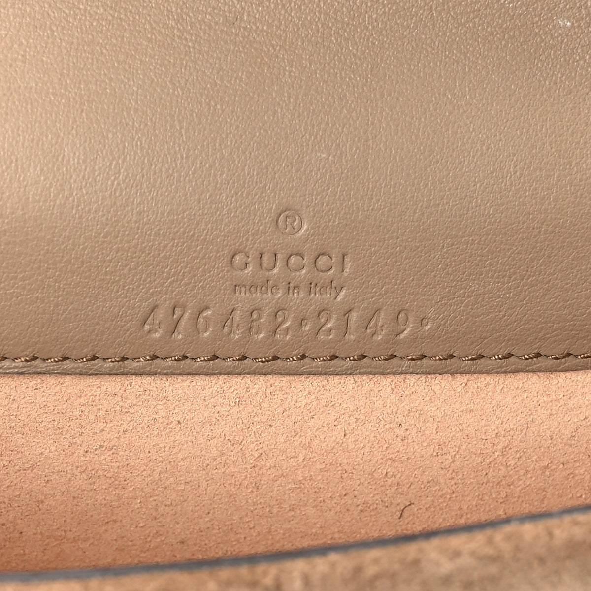 Gucci GG Supreme Monogram Super Mini Dionysus Shoulder Bag Taupe 6 of 9