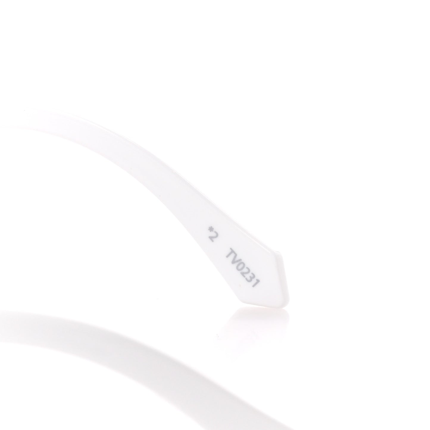 Acetate Monogram Sideway Sunglasses Z1452U White