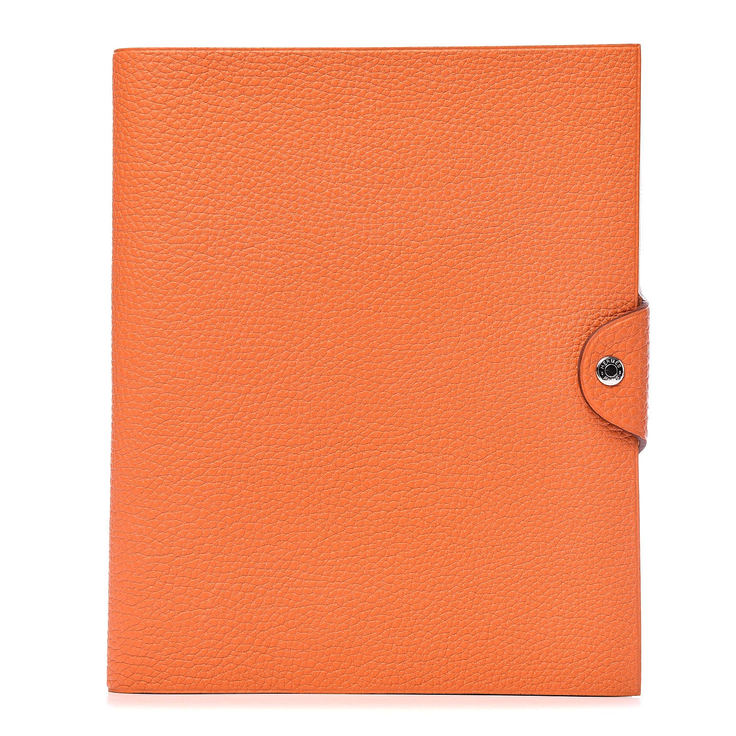 Hermes Togo Ulysse MM Notebook Cover Orange 1 of 8