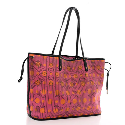 MCM Visetos Large Project Reversible Shopper Tote Pink 5 of 18