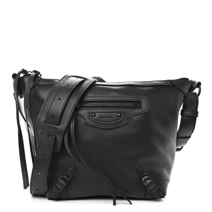 Balenciaga Grained Calfskin Neo Classic Hardware Hobo XS Black 1 of 10