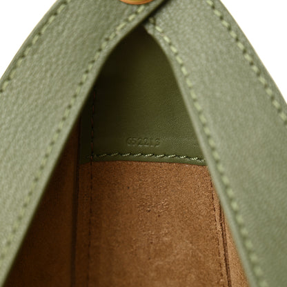 Loewe Satin Calfskin Jacquard Small Luna Bag Avocado Green 7 of 10