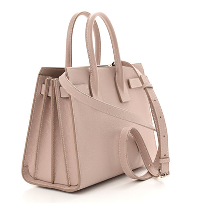 Saint Laurent Grained Calfskin Small Sac De Jour Pale Blush 3 of 11