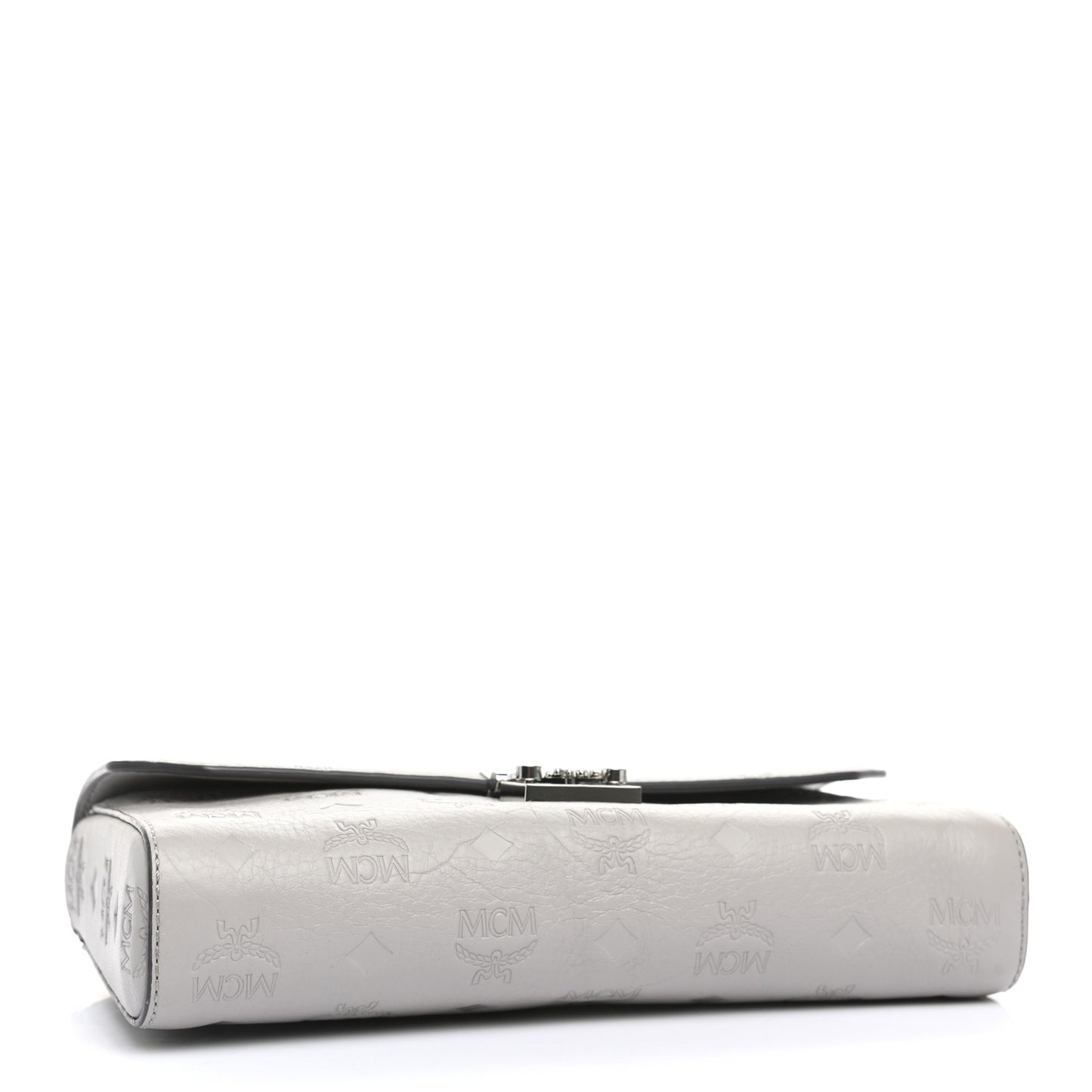 Calfskin Ottomar Wallet On Chain Grey