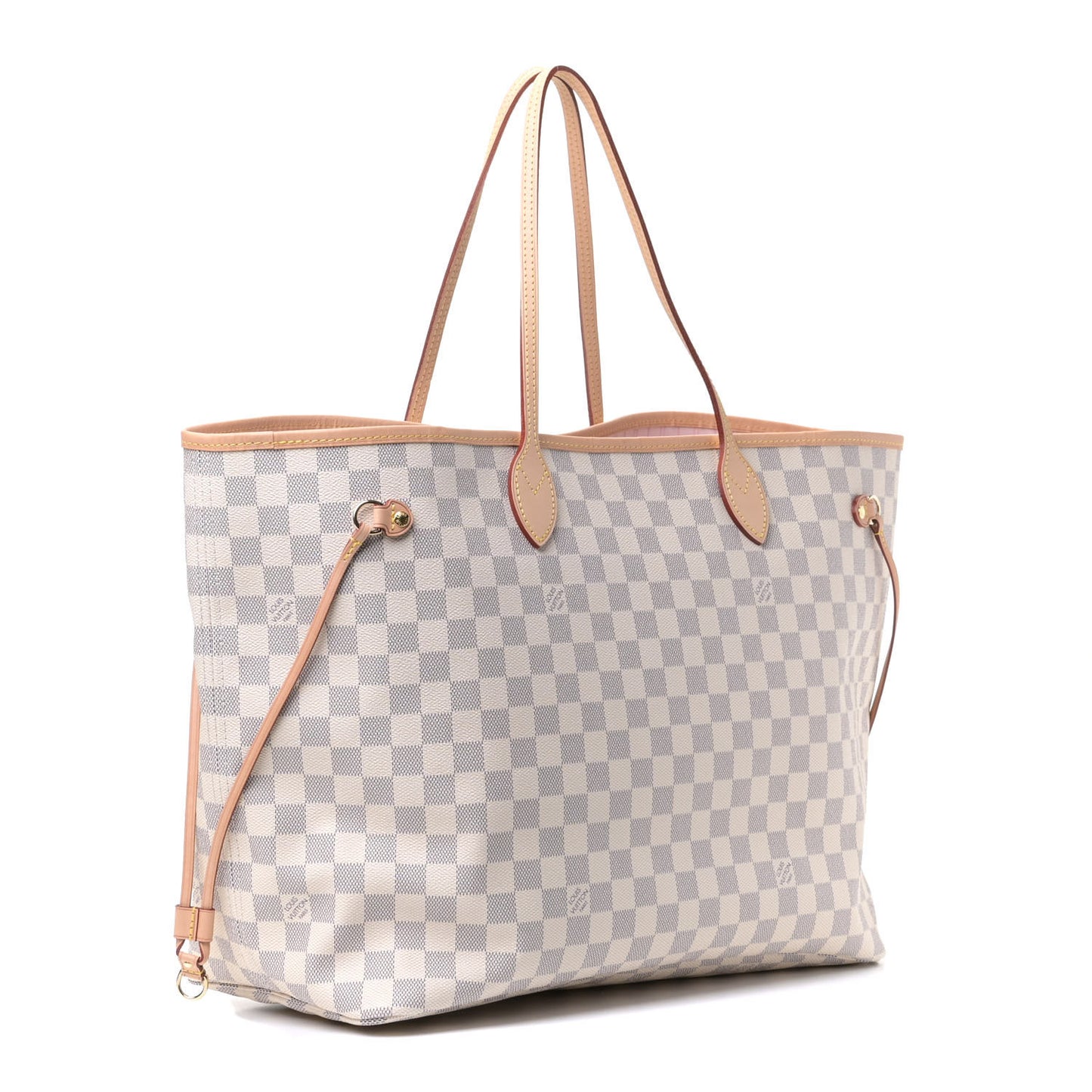 Damier Azur Neo Neverfull GM Rose Ballerine