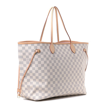 Louis Vuitton Damier Azur Neo Neverfull GM Rose Ballerine 2 of 6