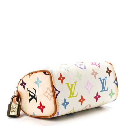 Louis Vuitton Monogram Multicolor Mini Sac HL Speedy White 3 of 11
