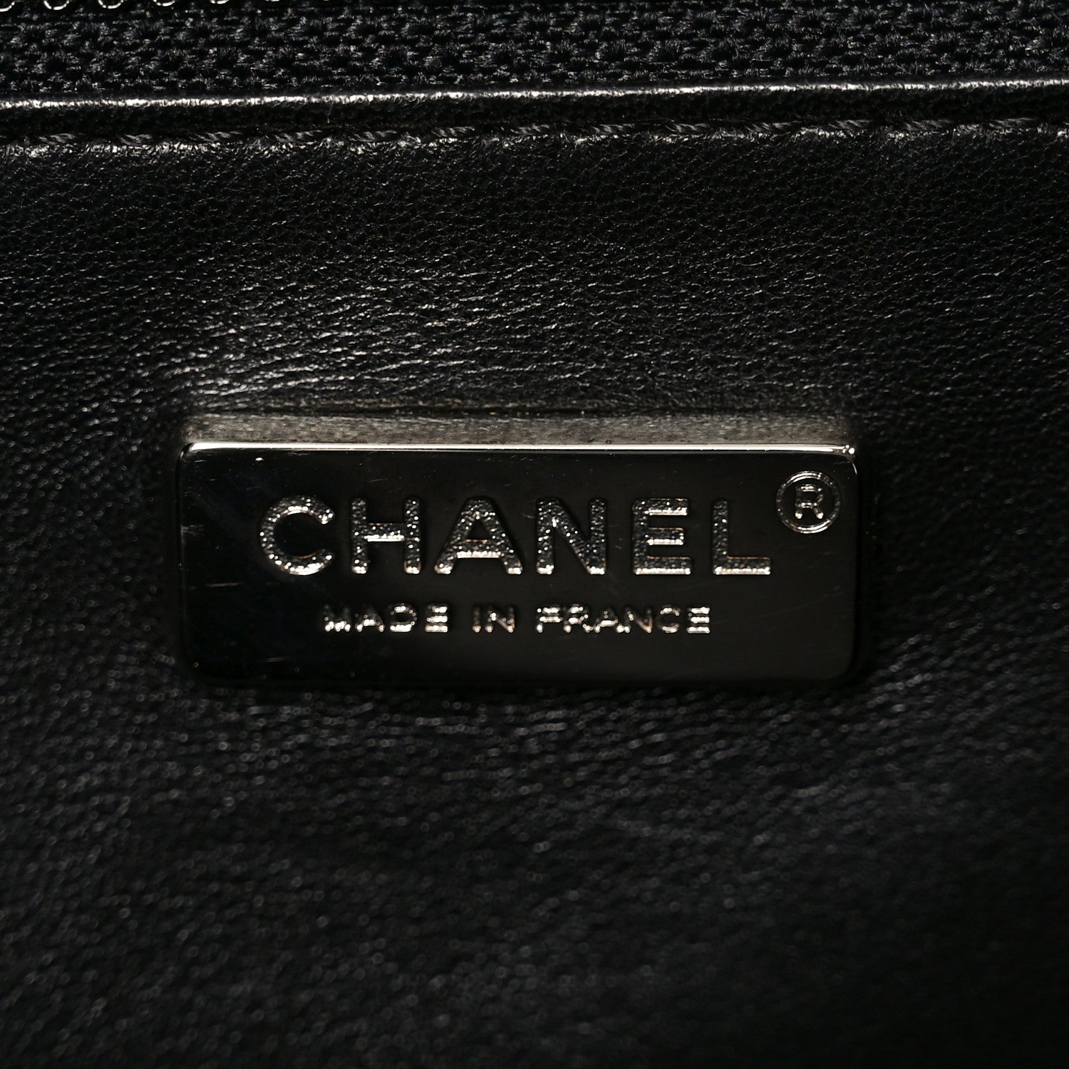 Chanel Snakeskin Executive Cerf Shopper Tote Black 7 of 12