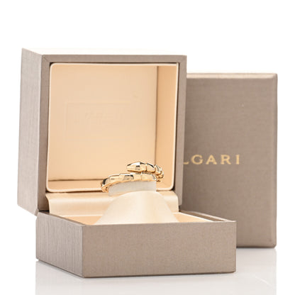 Bulgari 18K Yellow Gold Serpenti Viper Ring XL 5 of 5