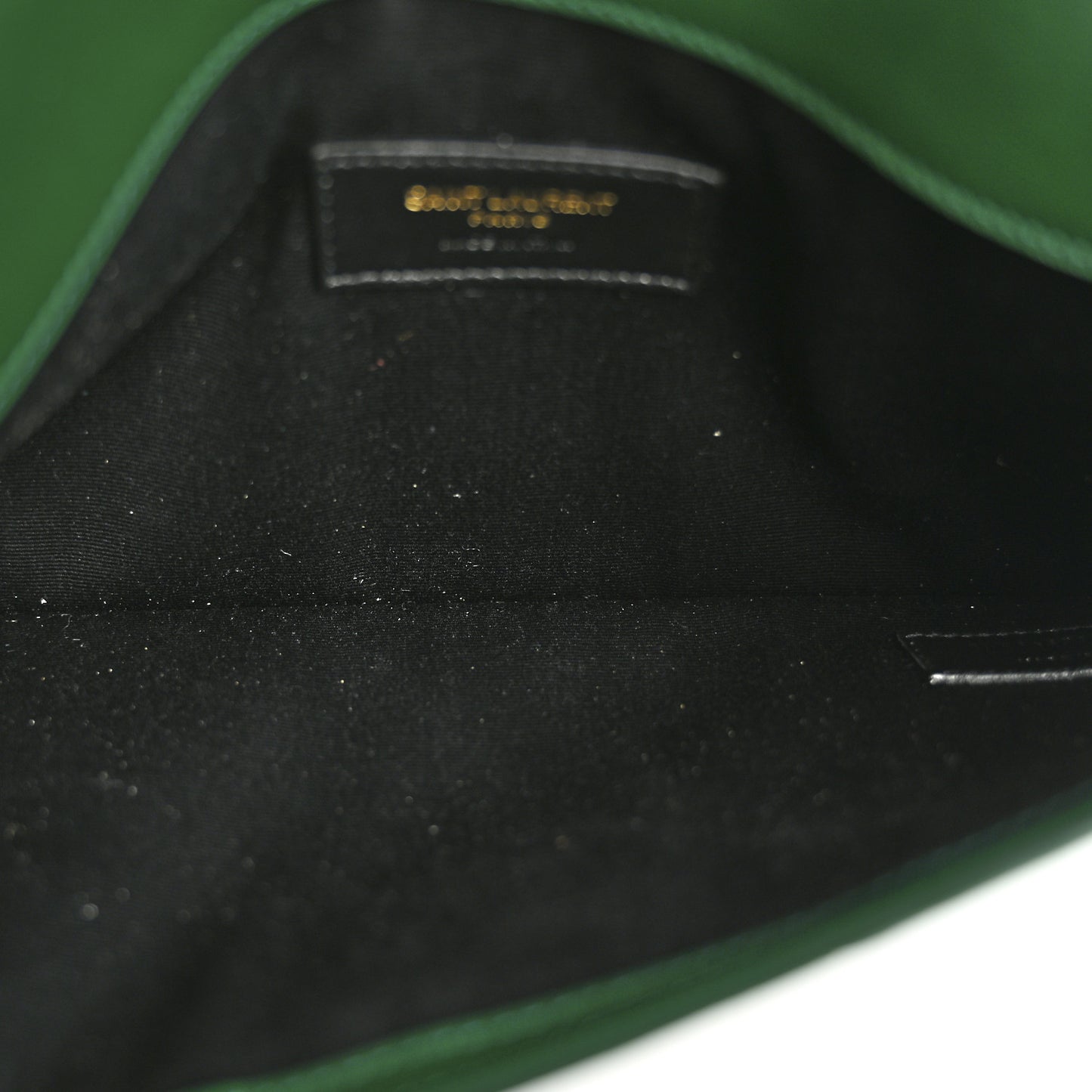 Ayers Uptown Monogram Pouch Verte Praire