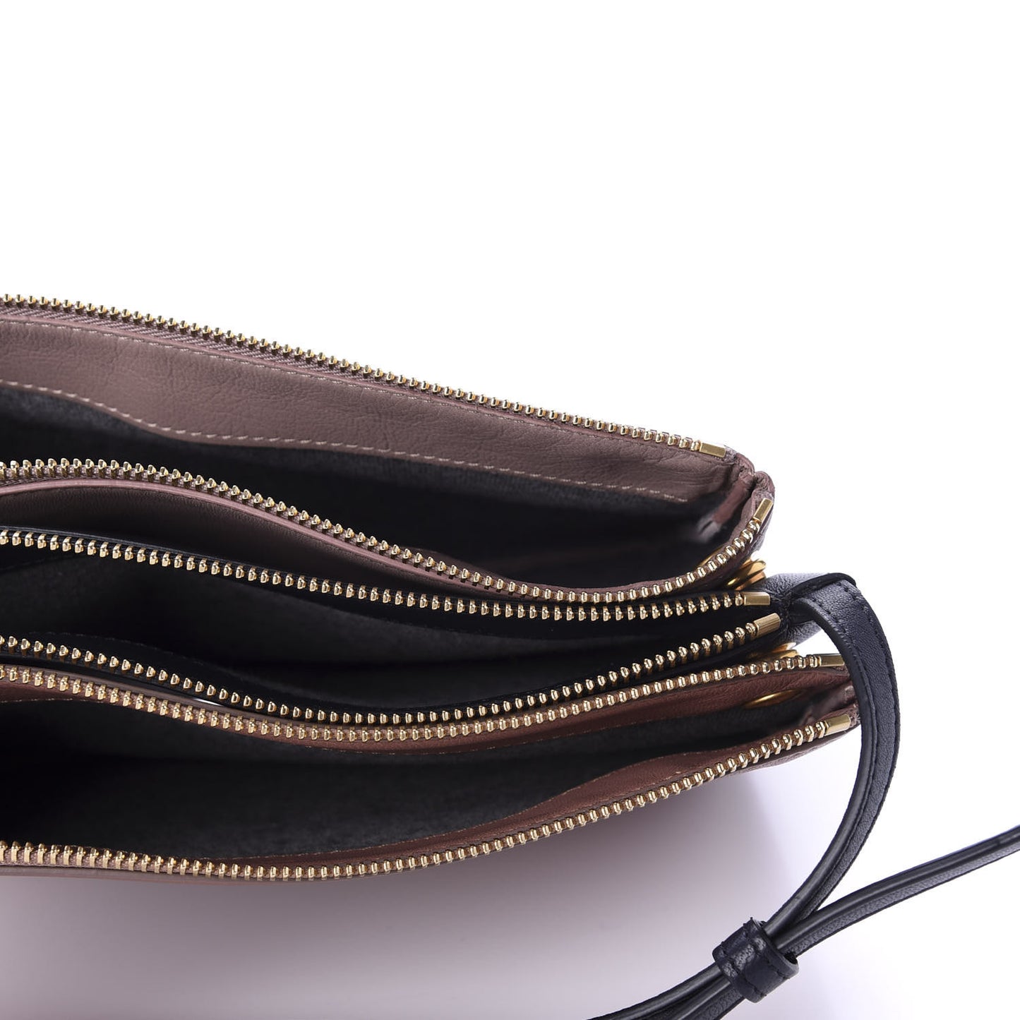 Lambskin Large Multicolor Trio Crossbody Bag Multicolor