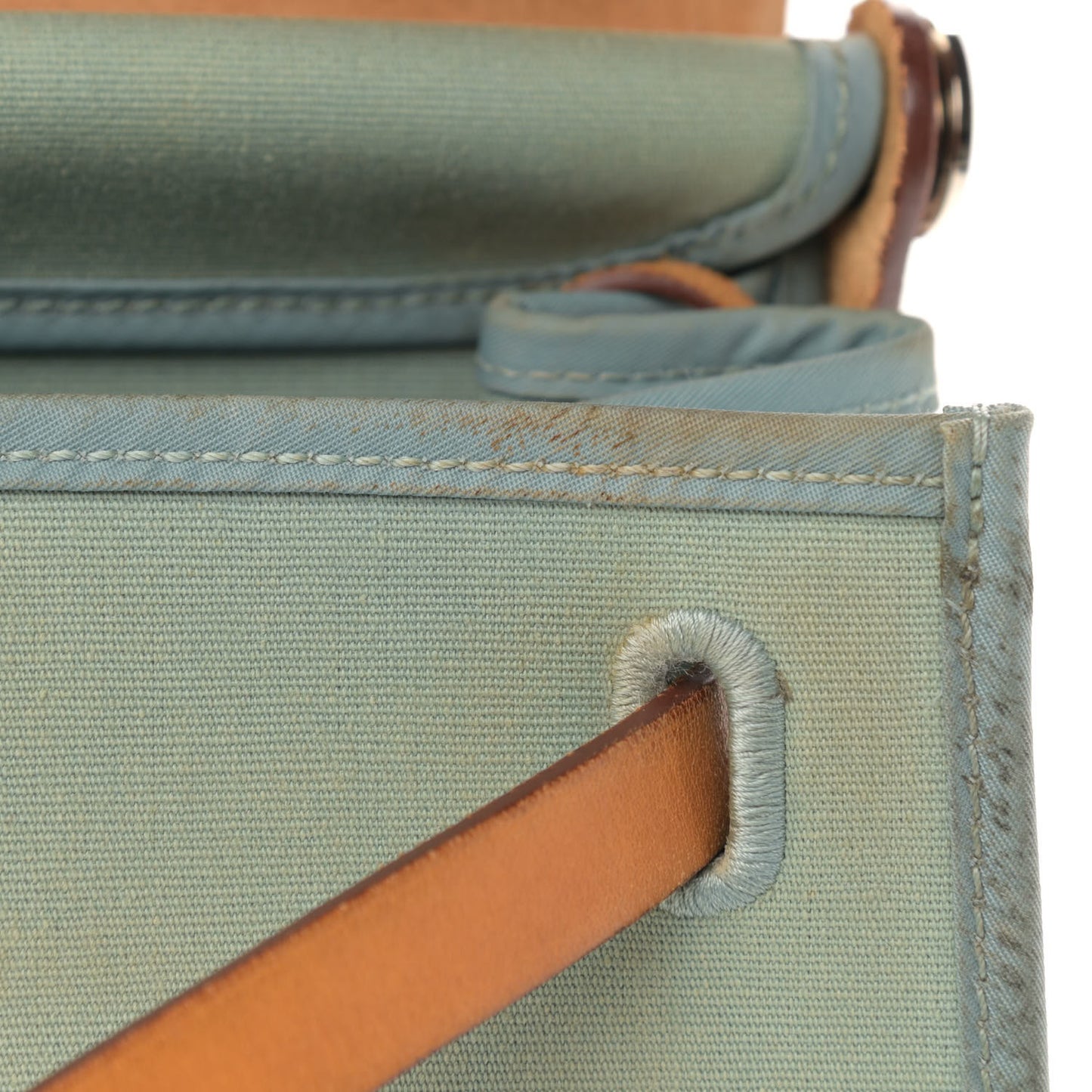 Toile Officier Barenia Herbag Zip PM 39 Ciel Natural