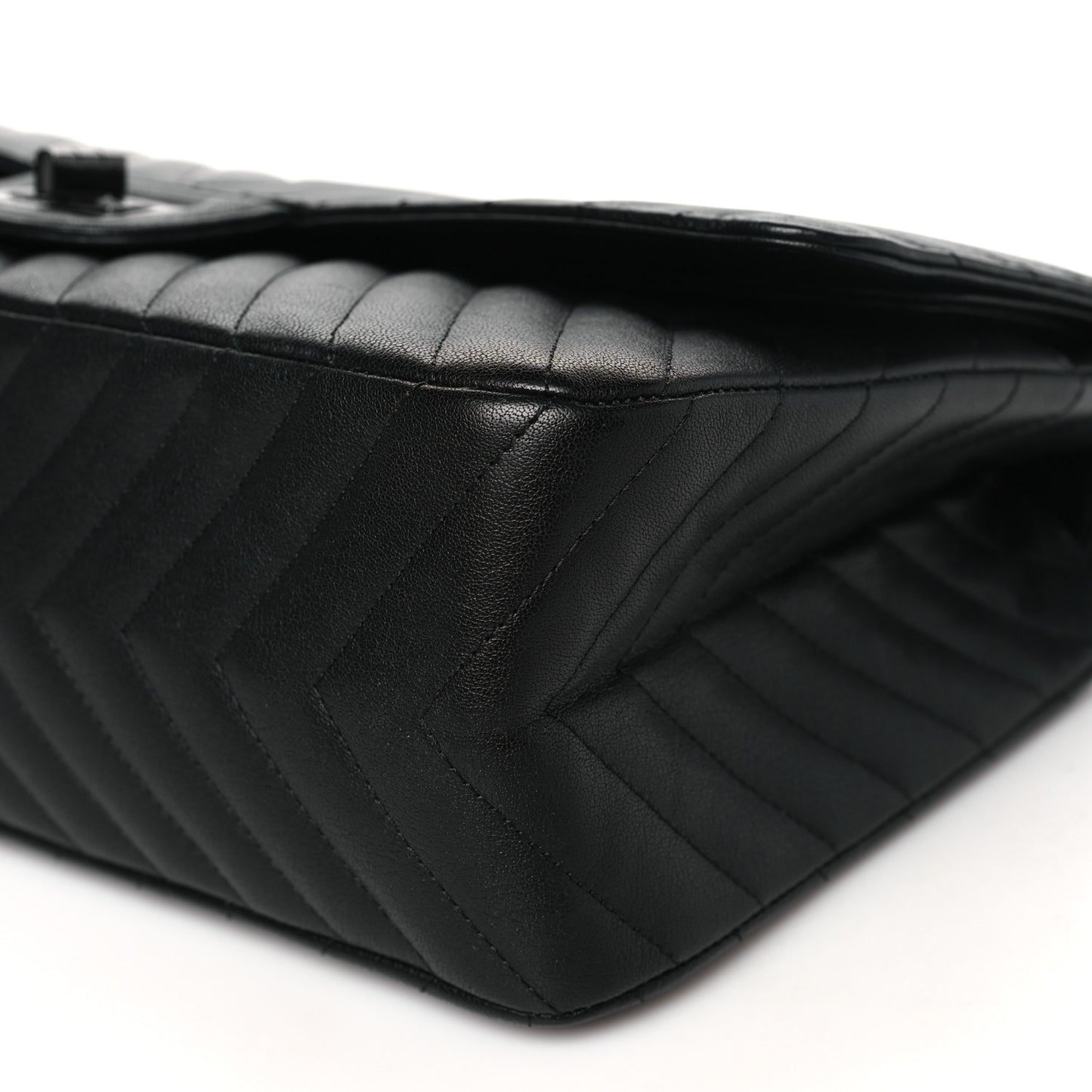 Sheepskin Chevron Quilted 2.55 Reissue 227 Flap So Black