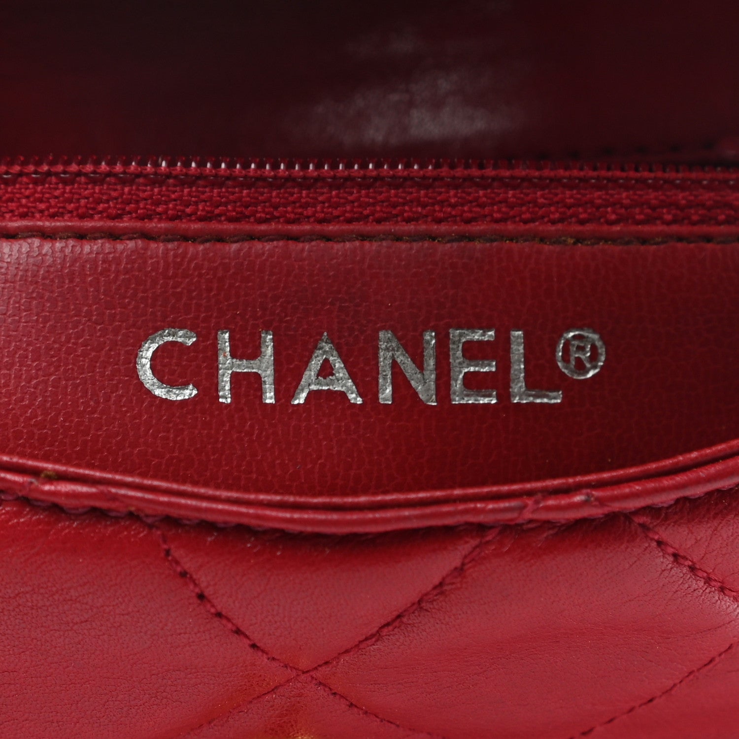 Chanel Lambskin Quilted Flap Waist Belt Bag Red 6 of 7