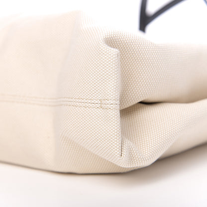 Burberry Canvas Lewes Tote Natural 9 of 10