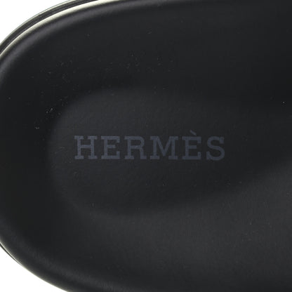 Hermes Calfskin Womens Chypre Sandals 40 White 6 of 7