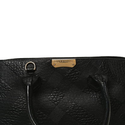 Burberry Signature Grain Medium Dewsbury Tote Black 7 of 16