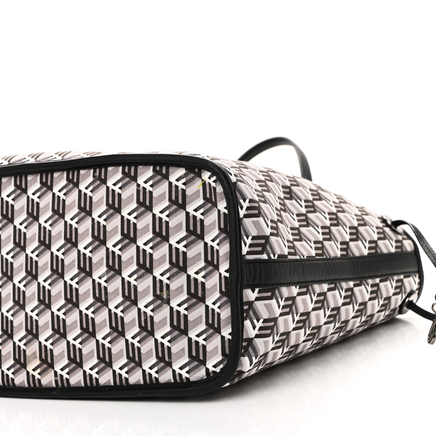 MCM Visetos Medium Liz Reversible Shopper Tote Black 16 of 17